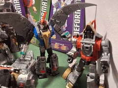 Transformers Black Mambo Dino Robot Force