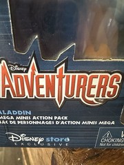 New Disney Store Exclusive Adventurers Aladdin Mega Minis Action Pack 14 Pc. Set