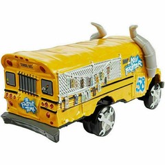 Miss Fritter Crazy School Bus Disney Pixar Cars Diecast Toy Car Kid Vehicle New