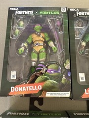 NECA TMNT FORTNITE COMPLETE SET OF 4 Raphael, Michelangelo, Leonardo, Donatello