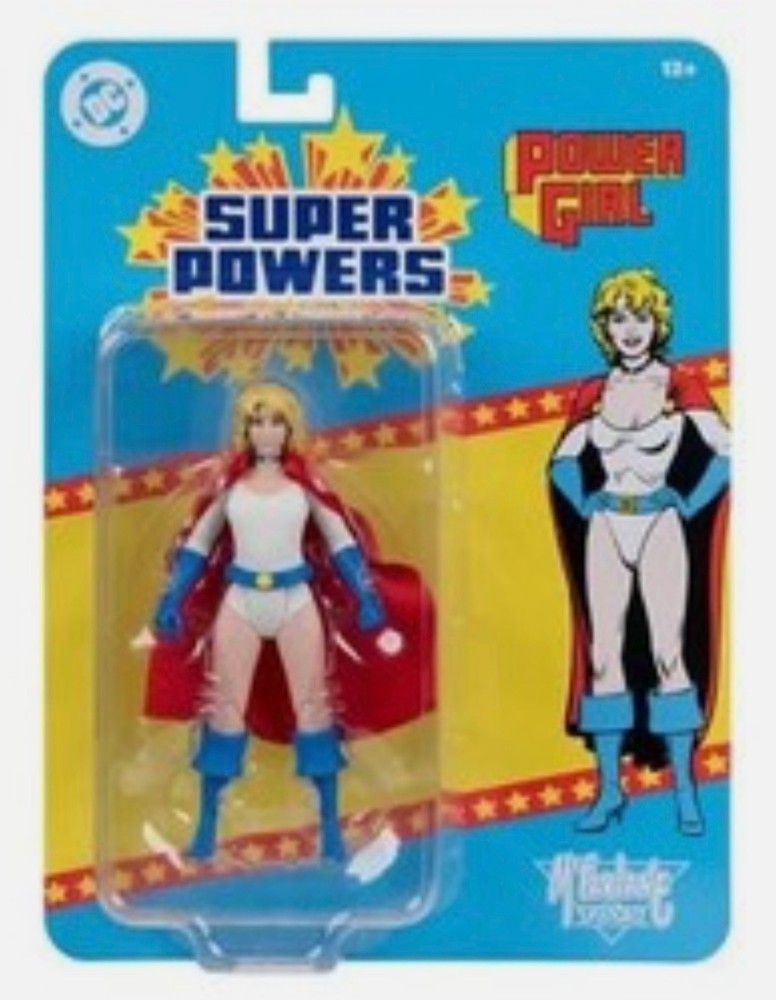 McFarlane DC COMICS Super Powers POWER GIRL 5″ Figure MIP!