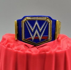 WWE Mattel Smackdown Elite Universal World Championship Belt Blue Accessory