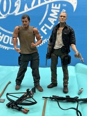 McFarlane The Walking Dead Daryl & Merle Dixon Action Figures Series 4 AMC TV