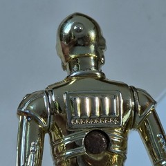 C-3PO Vintage Kenner Star Wars: IV A New Hope Figure Loose 1977 HK Bright Gold