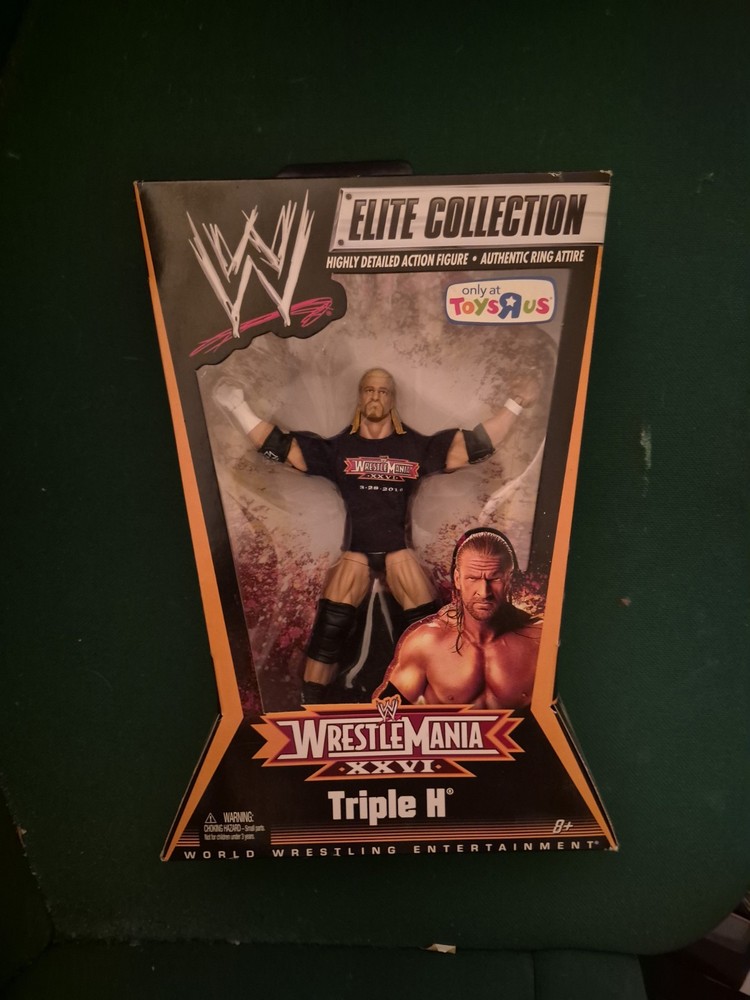 2010 Mattel WWE Triple H – Elite Collection Wrestlemania XXVI