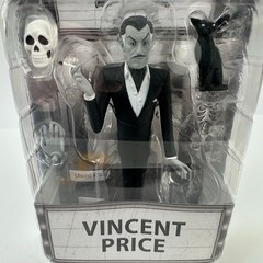 New Sealed NECA Toony Terrors Silver Screen Vincent Price Black & White