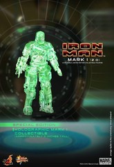 New/ HOT TOYS IRON MAN MARK I 2.0 Exclusive MMS168 (2012 SIDESHOW) 1/6 Figure