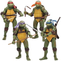 NECA 2012 Nickelodeon Teenage Mutant Ninja Turtles Michelangelo Action Figures