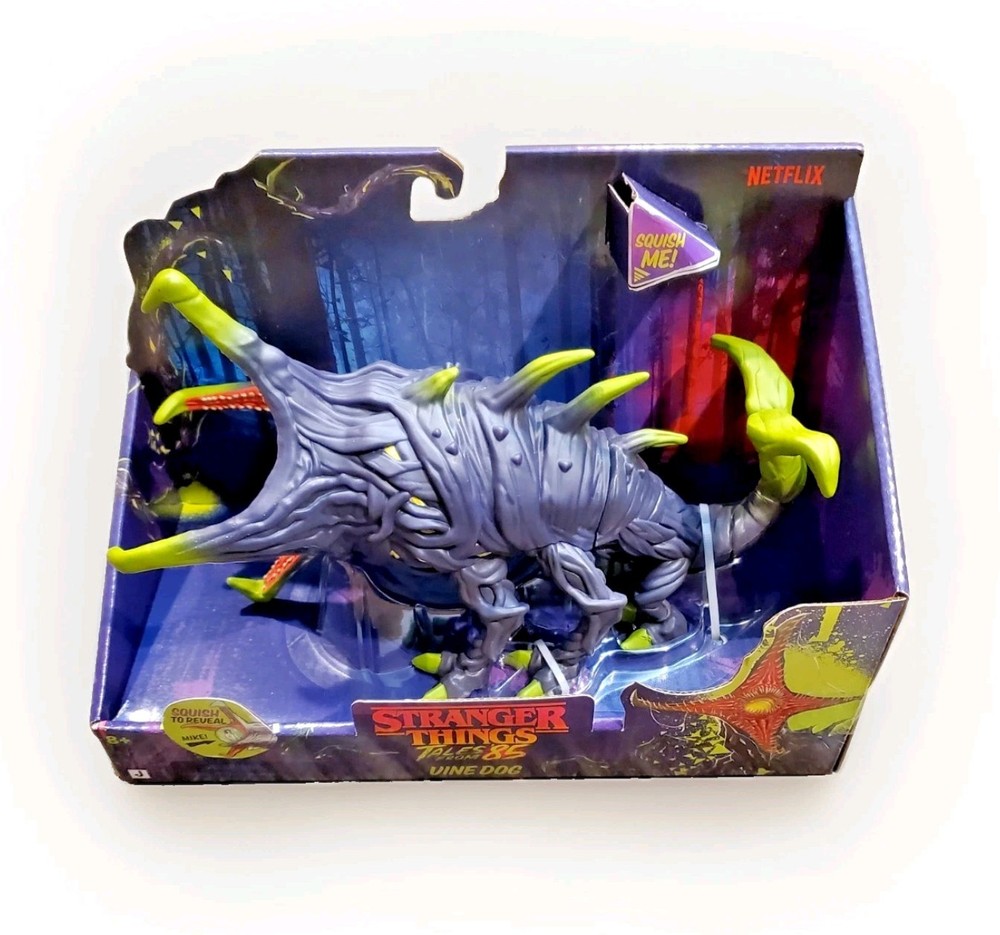 Netflix Stranger Things Tales From ’85 Vine Dog 8″ Squishy Figure 🆕