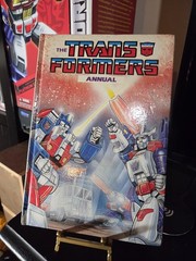 HARDBACK Transformers 1987 ANNUAL Marvel Comics hard cover UK
