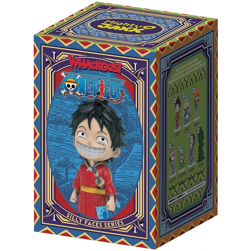 TOP TOY One Piece Whackoos! Silly Faces Wanokuni Arc Series Figure Blind Box