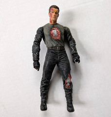 2009 NECA Figure Terminator 2 T-800 Arnold Schwarzenegger Final Battle