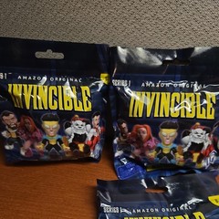 Invincible Series 1 Phatmojo 3” Mini Figure Mystery Blind Box Lot of 2 + 1 open