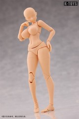 K-Toys KT02 1/12 Comics Buxom Girl Flexible Action Figure Body