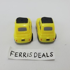 Disney Cars Cruz Ramirez and Raul Caroule 1:43 Die Cast Luigi small plastic Lot