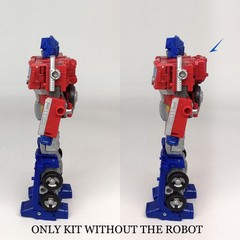 3D DIY Upgrade Kit Backpack For OP Prime Earthrise Shattered Glass Accessories