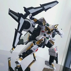Metal Cardbot W Season3 SKY GALLOP Fighter 3-Mode Transformer Robot NFC Card Toy