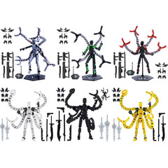 13cm Multi Joint Robot Action Figure 3D Printed Movable Model Toy Gift