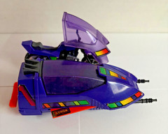 Vtg M.A.S.K. PIRANHA vehicle & SLY RAX figure 100% COMPLETE 1985 Kenner MASK