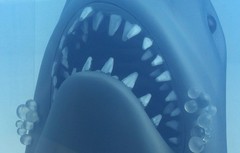 Jaws 3D Movie Poster Statue One Size, Blue
