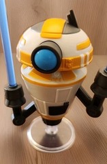 Star Clone Wars JEDI TRAINING DROID action figure LOOSE Lightsaber Fight Robot