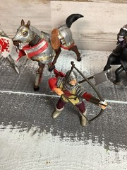 Papo Medieval Figures lot 0f 5