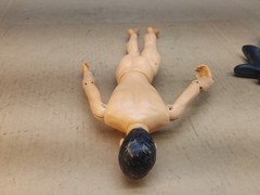 Ideal Captain Action Figure 12″ Plastic circa 1966 in Uniform