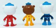 Octonauts 2010 2011 3″ t Figures Captain Barnacles Shellington Mattel Meomi