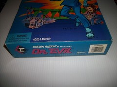 1998 Dr. Evil Captain Action Villain Series Figure Boxed Playing Mantis NEW