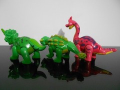 T-Rex Cafe Dinosaur Rocksy Apatosaurus Trixie Triceratops Sebastian Ankylosaus