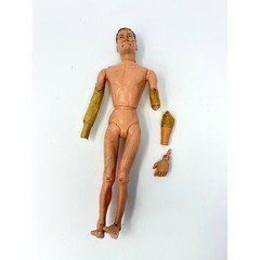 Vintage 1965 Marx All American Fighter Buddy Charlie Action Figure Parts Repair