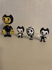 Bendy & the Ink Machine PVC Figure Lot Of 7 Assortment