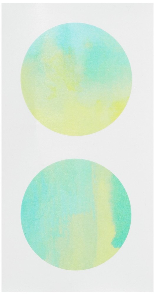 MT CASA 50 mm Seal Circle Sticker – Watercolour (Pack of 10)