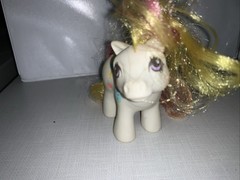 Vintage My Little Pony G1 Baby Sister Apple Delight 1984 Loving Family
