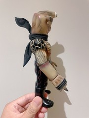 Atoma x Realhead AA Finger Head Sofubi Rare Collaboration Kaiju Vinyl Figure