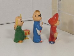 Vintage Alvin And The Chipmunks PVC Figures Simon Theodore