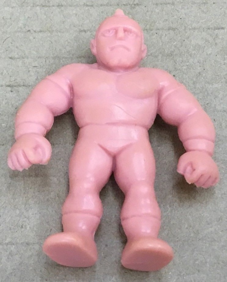 80’s M.U.S.C.L.E. Men Kinnikuman Flesh Color 2″ Nusuto George Figure #196 Mattel