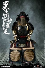 COOMODEL SE074 Japanese Samurai METAL BLACK LION ARMOR 1/6 LEGENDARY VER figure
