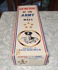 1968 Marx “General of the Army” Dwight D. Eisenhower action figure OSS New Mint