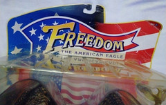 2002 FREEDOM THE AMERICAN EAGLE 8″ 9/11 Commemorative Action Figure MEZCO Sealed