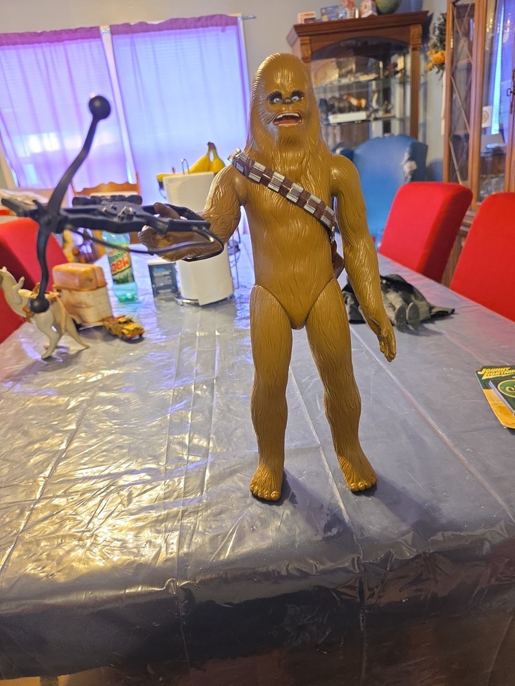 Vintage Star Wars 1978 Chewbacca 12″ Figure Complete With All 17 Ammo Clips