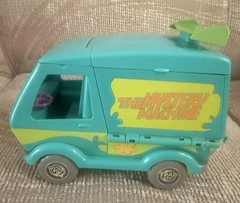 Scooby Doo The Mystery Machine Trap Time Van Toy Vehicle Hanna Barbera Figure