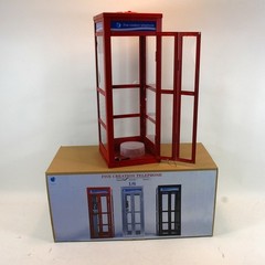 FIVETOYS 1/6 Red Telephone Booth ONLY. Figures Not Included.