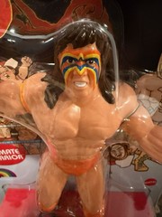 LJN WWE Superstars Series 2 Ultimate Warrior Black Card Chase Variant By Mattel