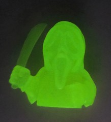 2025 Culturefly Scream Ghostface Tiny Mights 4 Glow In The Dark Rare Chases