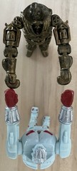 Real Steel Jakks Pacific Ambush & Six Shooter 5” Action Figures 1 Light Working