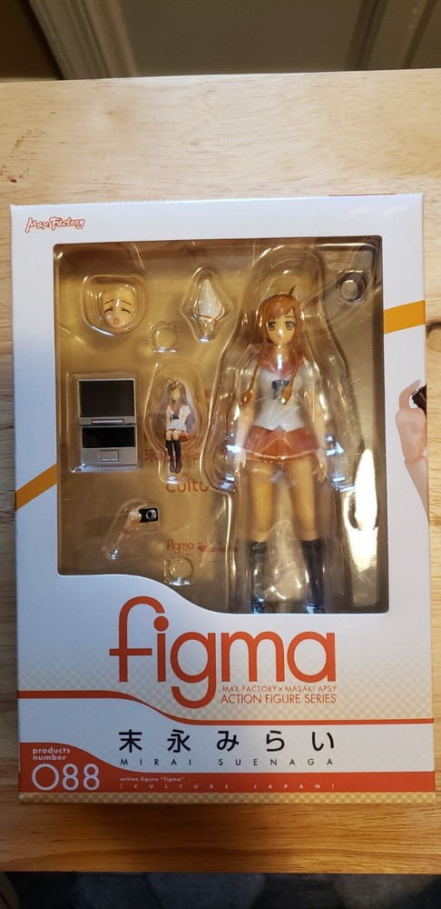 sealed Max Factory Masaki Apsy Figma 088 Culture Japan Mirai Suenaga