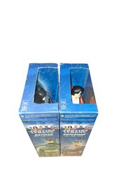 2003 MATTEL JUSTICE LEAGUE 10 INCH BATMAN & SUPERMAN LOT OF 2 Factory Sealed.