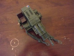 GI Joe loose 3.75 vehicle action figure toy gunner broken missing parts