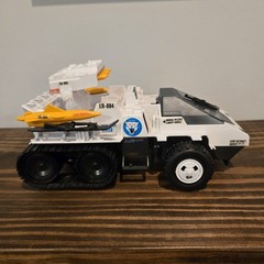 1985 G.I. Joe Snow Cat With Frostbite Driver. Complete. Hasbro ARAH. Read
